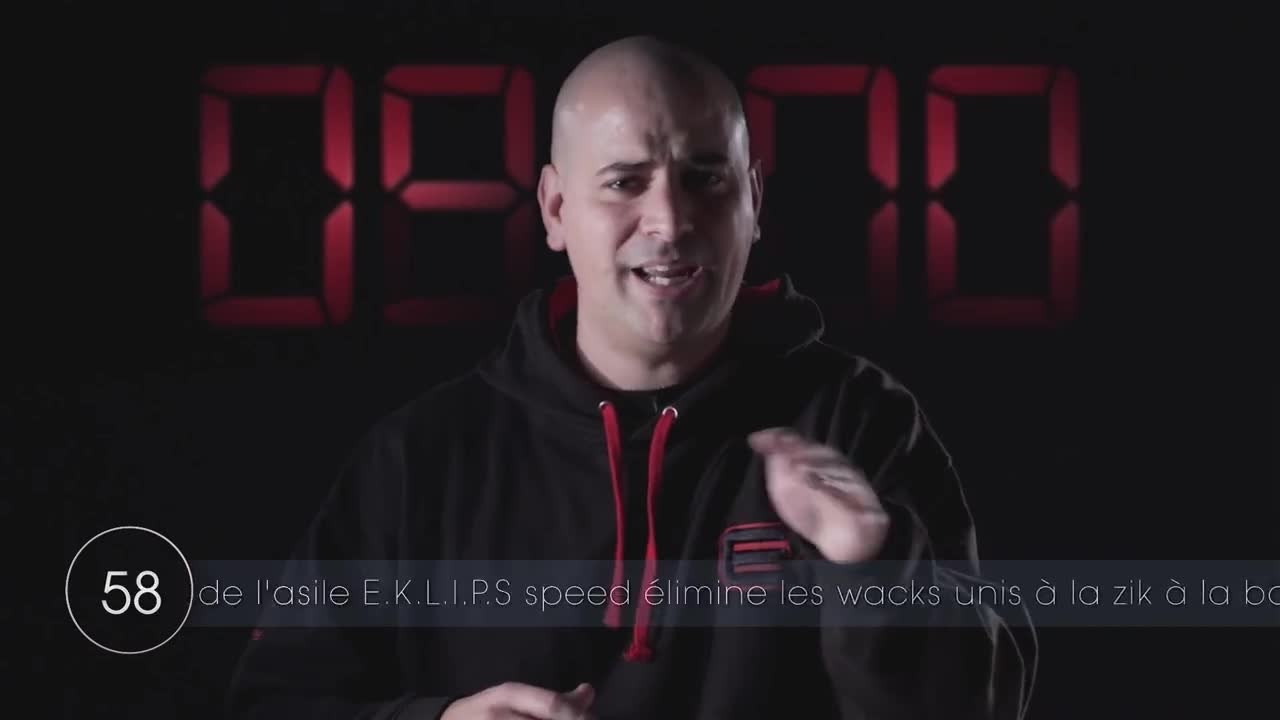 Eklips bat le record d'Eminem : 105 mots en 16 secondes