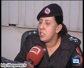 Dunya News-Karachi first woman SHO takes charge of Clifton station