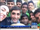 Pakistan Street Child Football team meet Bilawal and Bakhtawar Bhutto Zardari
