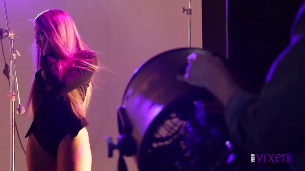 BTS: Angela Simmons Cover Shoot