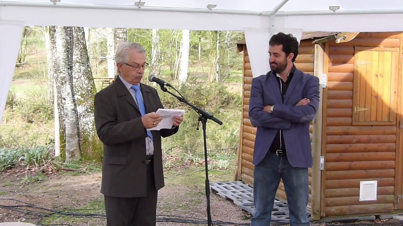 2014 04 05 Les discours lors de l'inauguration des parcours accrobranches