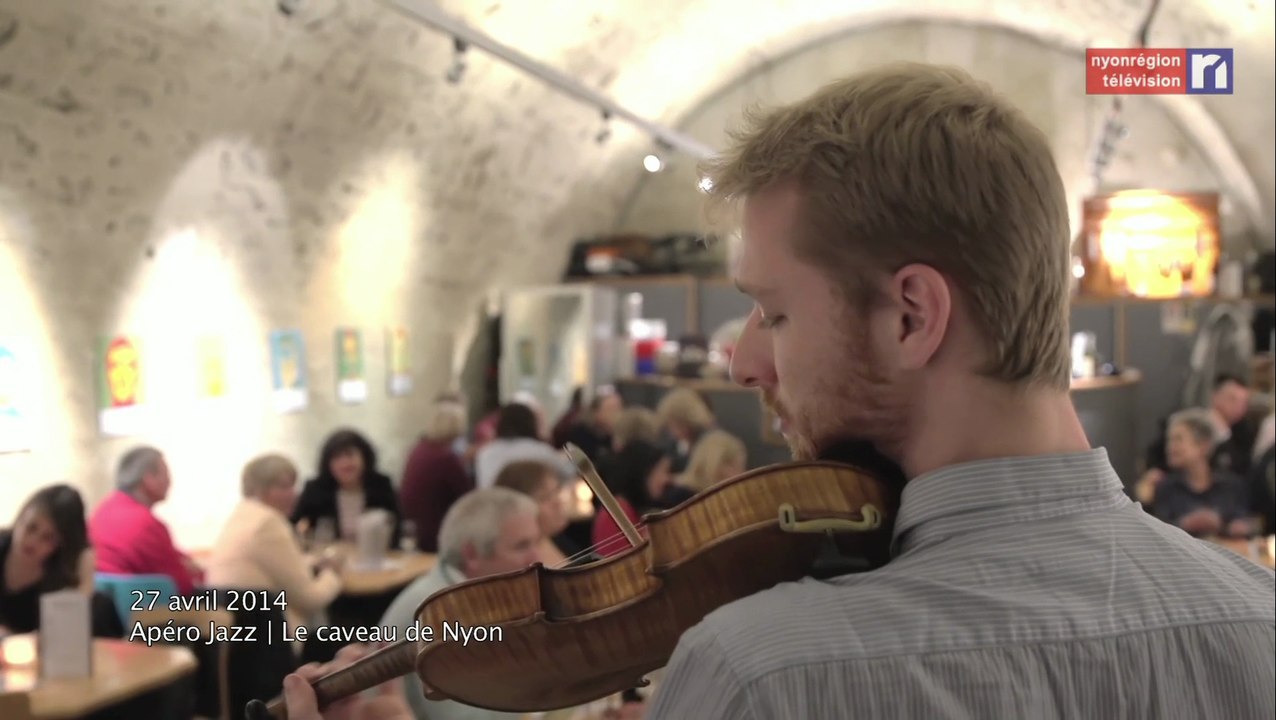 La Caméra en balade - Apéro Jazz au caveau de Nyon (08.04.2014)