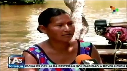 Se esbordó el Mamoré; otras 2,800 familias damnificadas en Bolivia