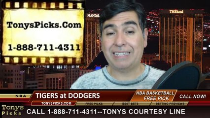 LA Dodgers vs. Detroit Tigers Pick Prediction MLB Odds Preview 4-8-2014