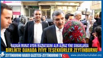 Zeytinburnu Belediye Başkanı Murat Aydın Baharın Gelmesiyle Fesleğen Dağıtmaya Başladı