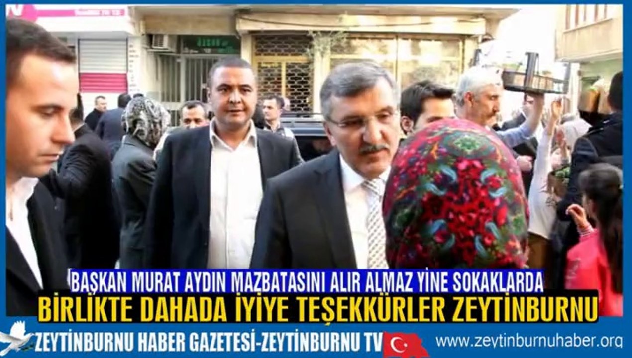 Zeytinburnu Belediye Başkanı Murat Aydın Baharın Gelmesiyle Fesleğen Dağıtmaya Başladı