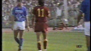 ROMA-Brescia 2-1 Giannini, Baroni 5ª giornata Andata 12-10-1986
