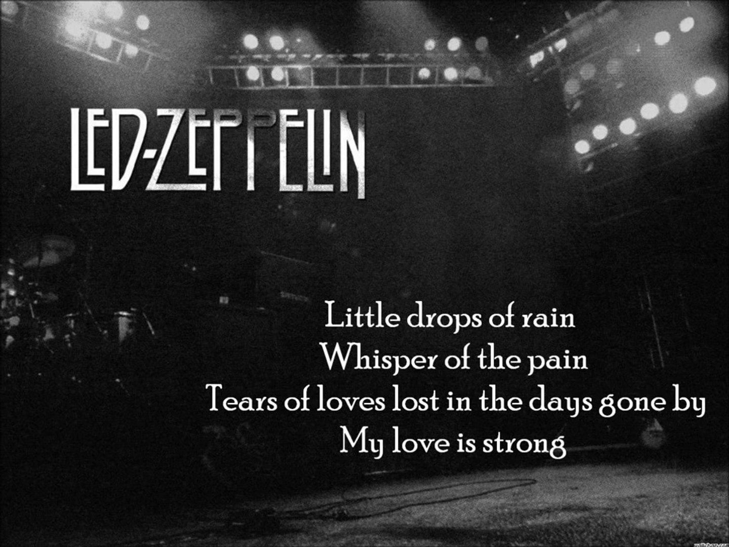 Led Zeppelin~~Thank you~~Lyrics on screen - YouTube - video Dailymotion