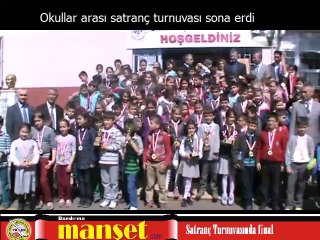 Satranç Turnuvası sona erdi...