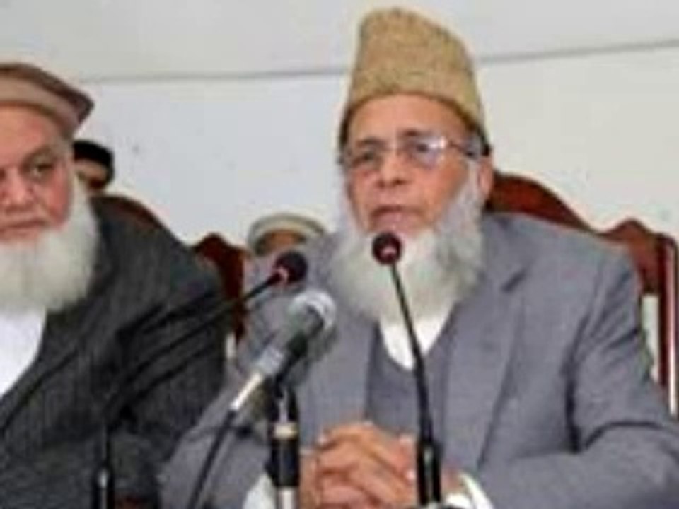 منور حسن کی الوداعی گفتگو