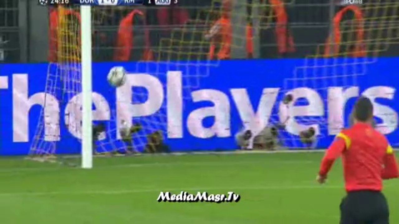 هدف بروسيا دورتموند الأول في ريال مدريد - دوري أبطال أوروبا - 8/4/2014