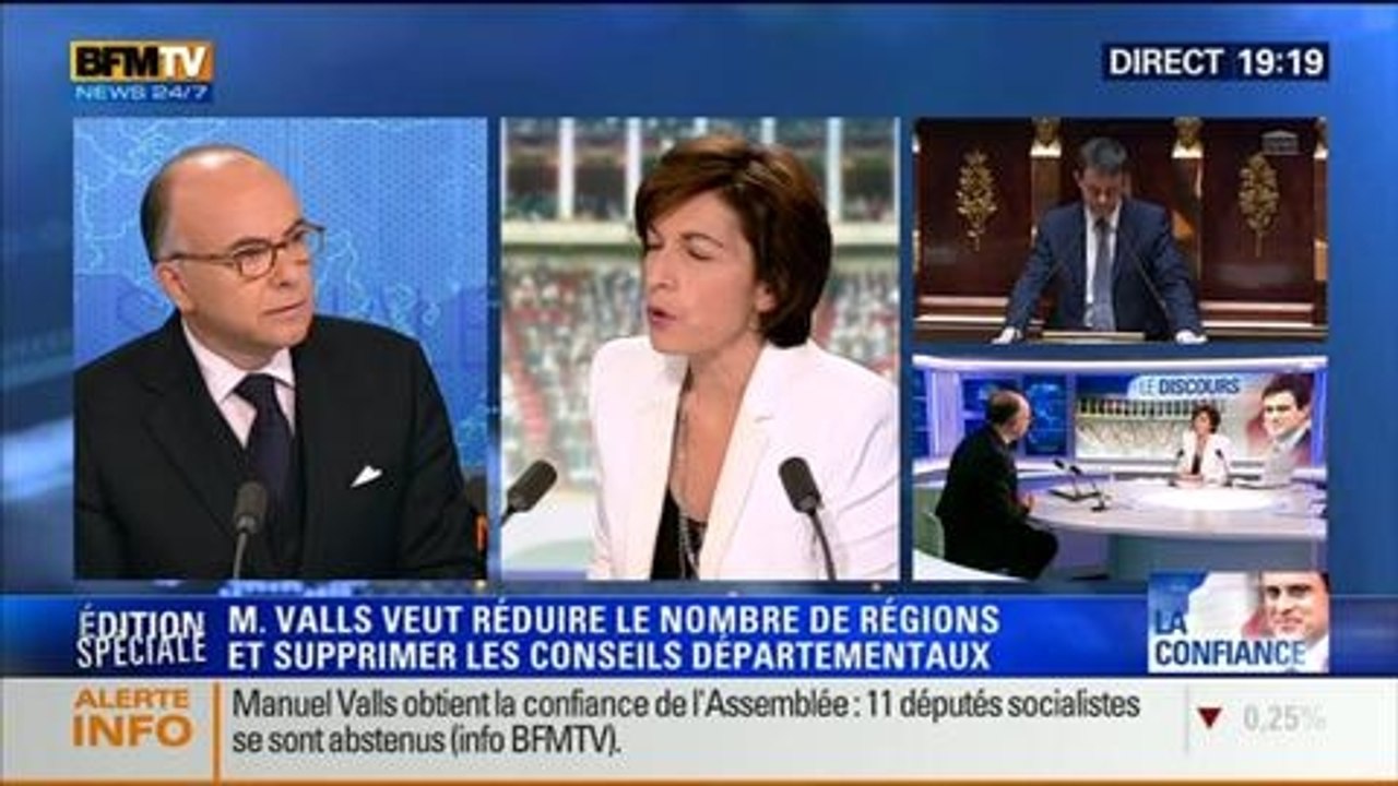 19H Ruth Elkrief - Édition spéciale: Bernard Cazeneuve: l'invité de Ruth Elkrief - 08/04