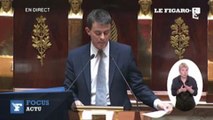 Ce qu'il faut retenir du discours de politique générale de Manuel Valls