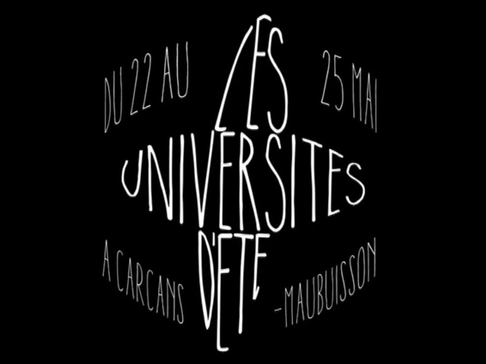 Teaser Universités d'Ete