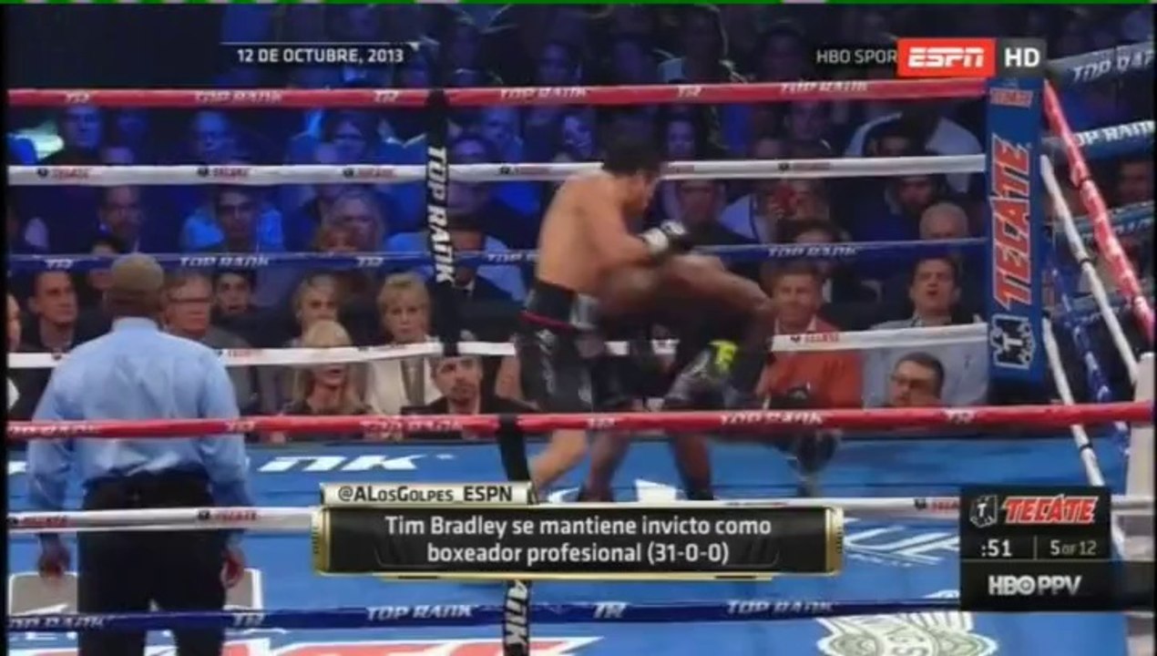 A LOS GOLPES con Tim BRADLEY - 7 ABR 2014