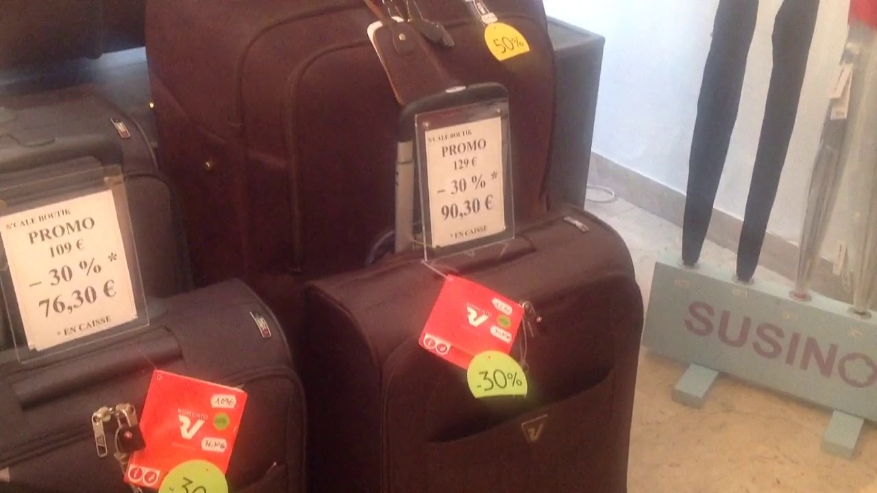 Semaine folle du printemps chez S'Cale Boutik maroquinerie bagage 28 avenue auber nice face à la gare Thiers