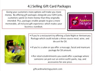 Top Five Ways to Increase Your Gift Card Sales In Store
