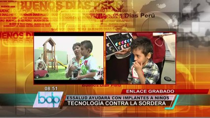 Essalud combatirá la sordera infantil a nivel nacional mediante implantes cocleares