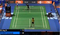 Singapore Open2014:  Ratchanok VS Tee Jing Yi Set1