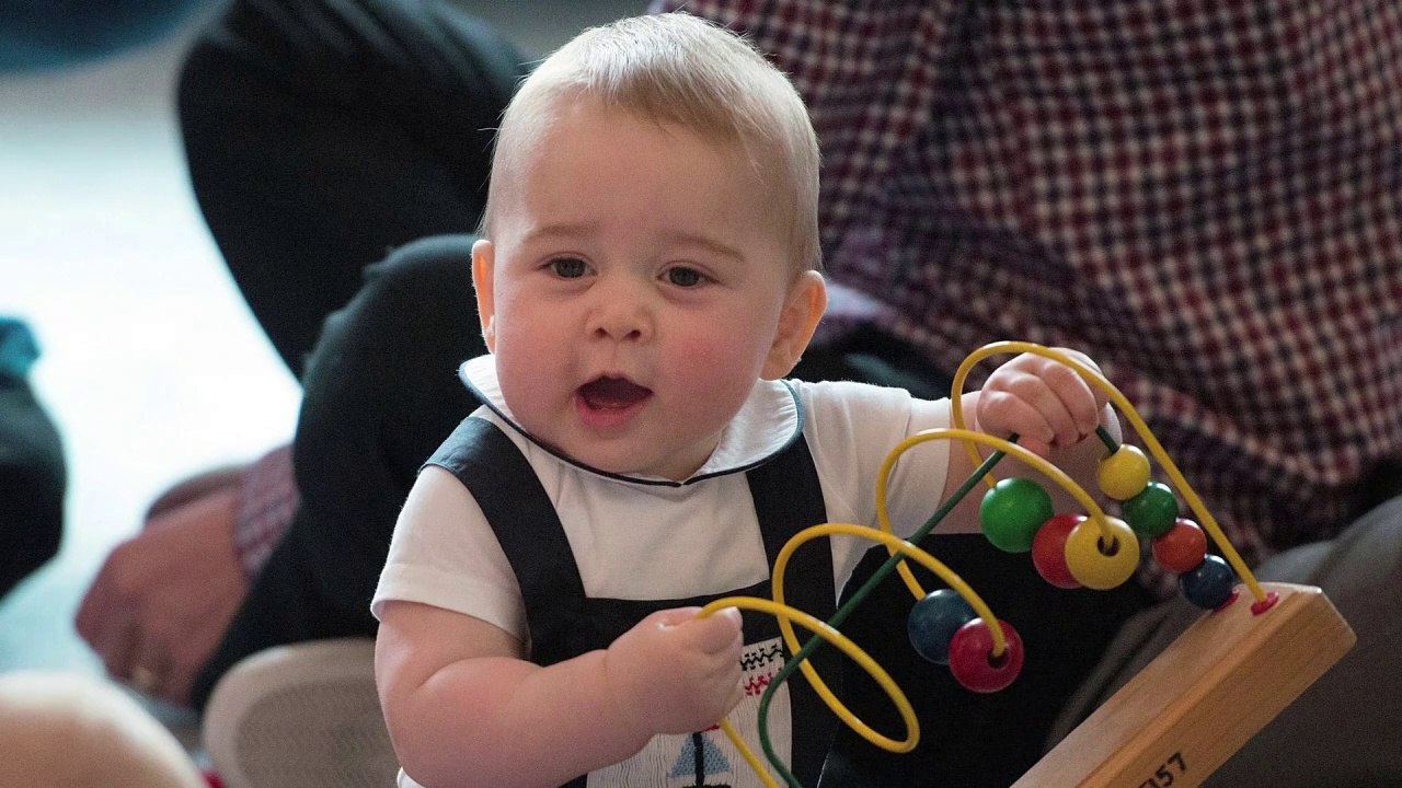 Prinz George amüsiert sich königlich in Neuseeland