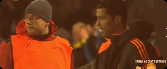 Cristiano Ronaldo Mad reaction after Marco Reus second goal