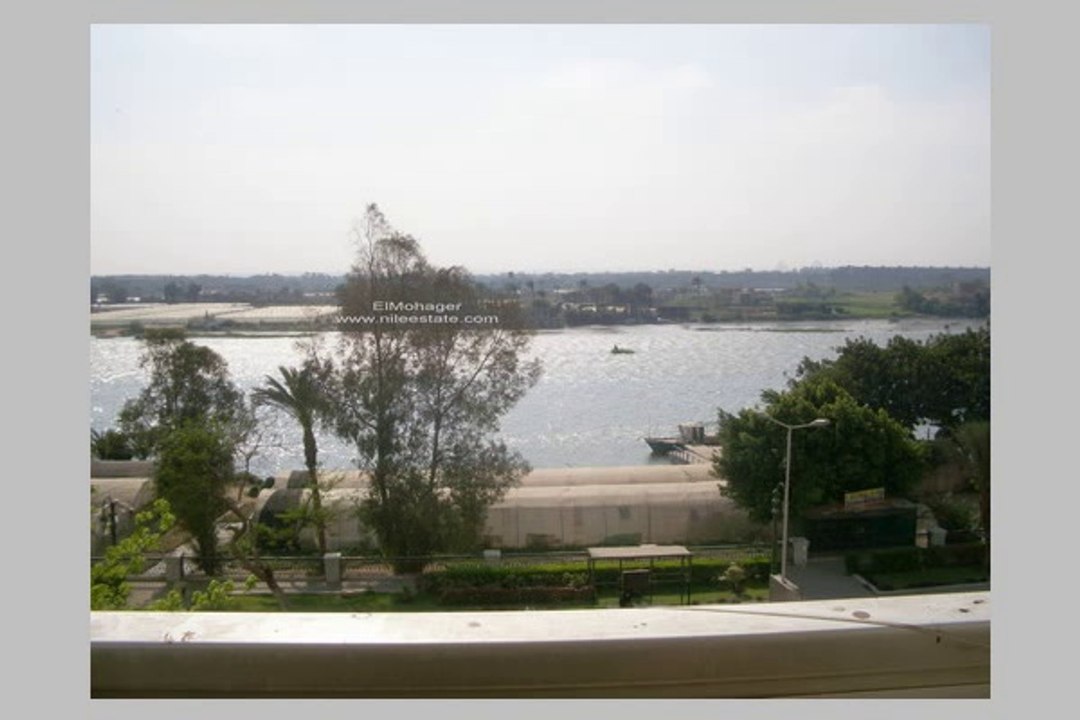 Apartment overlooking Nile Maadi for Rent