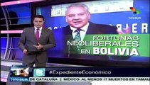 Presidentes de Bolivia convertidos en magnates durante neoliberalismo