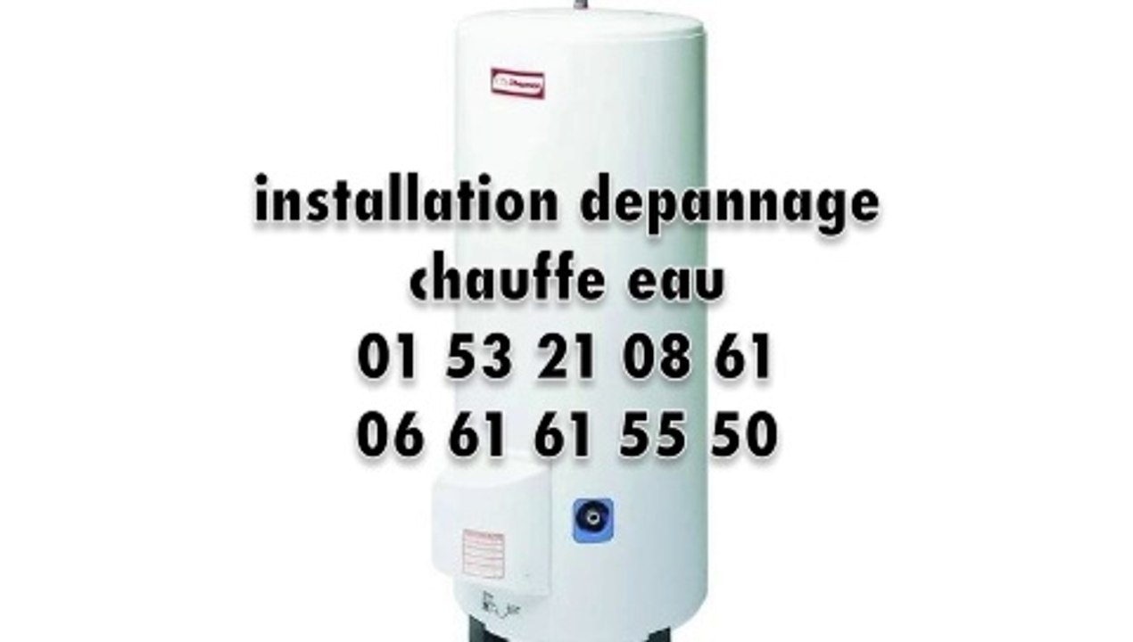DEPANNAGE CHAUFFE EAU PARIS 75008 TEL: 01 53 21 08 61