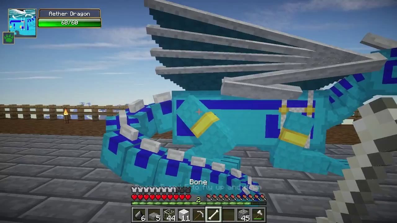 Minecraft Zoo Keepers - 02 Hatching My Dragon (Aether Dragon)- Shaders Dragon Mounts Mo' Creatures