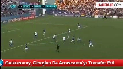 Galatasaray, Giorgian De Arrascaeta'yı Transfer Etti