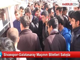 Sivasspor-Galatasaray Maçının Biletleri Satışta