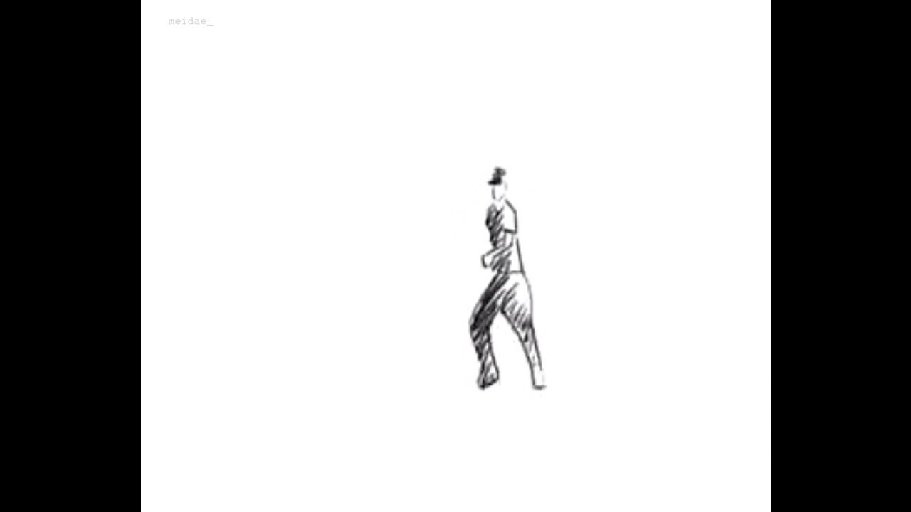 MAMA's point dance animation