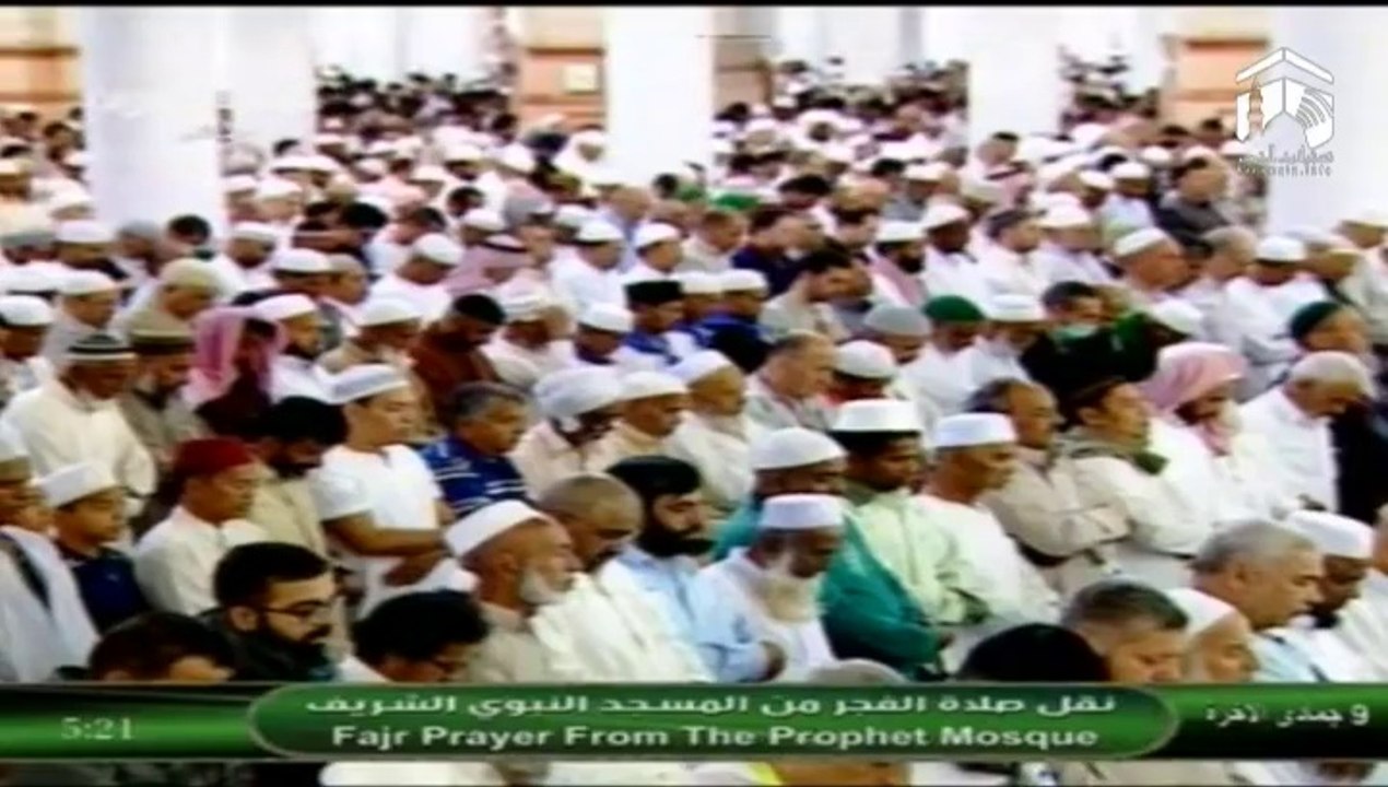 9th April 2014 Madeenah Fajr led by Sheikh Hudhaify