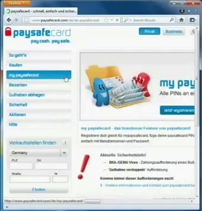 paysafecard code generator March 2014 work