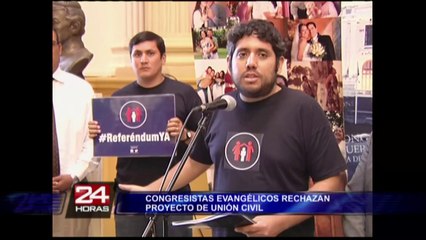 Congresista Rosas "No existe la orientación sexual como derecho humano" (1/2)