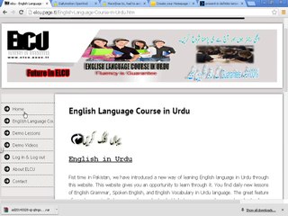 Complete English language course in Urdu- Do Watch