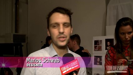 Marios Schwab Autumn/Winter 2013-14 - Videofashion
