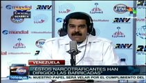 Maduro reitera denuncia sobre paramilitares colombianos en guarimbas