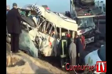 Konya'da feci kaza: 8 ölü