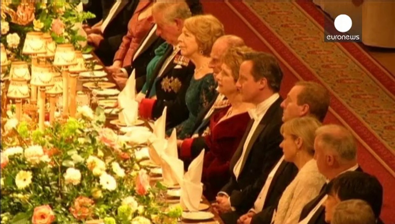 Past enmities are set aside as Britain lays on a lavish welcome for Ireland's president