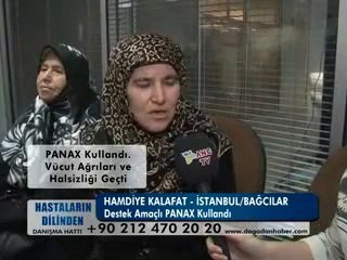 DESTEK AMAÇLI PANAX KULLANDI