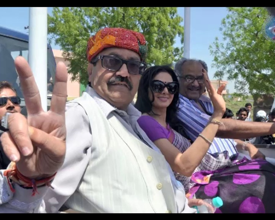 Sri Devi campaigns for Amar Singh