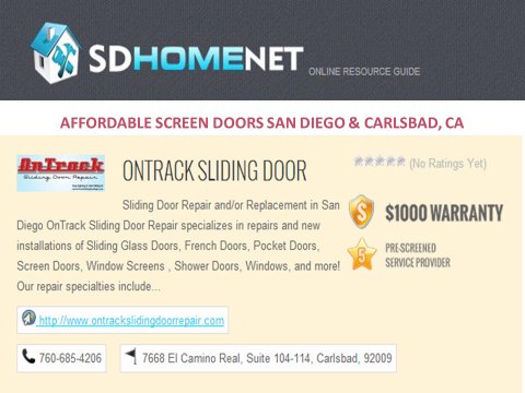 SD Home Net : Affordable Roofing and Screen Doors