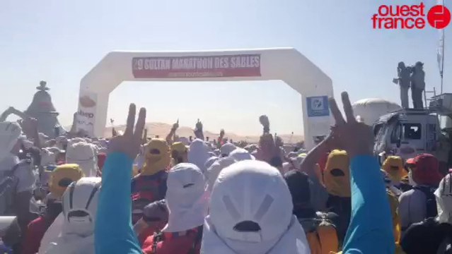 Marathon des sables: 1ere étape