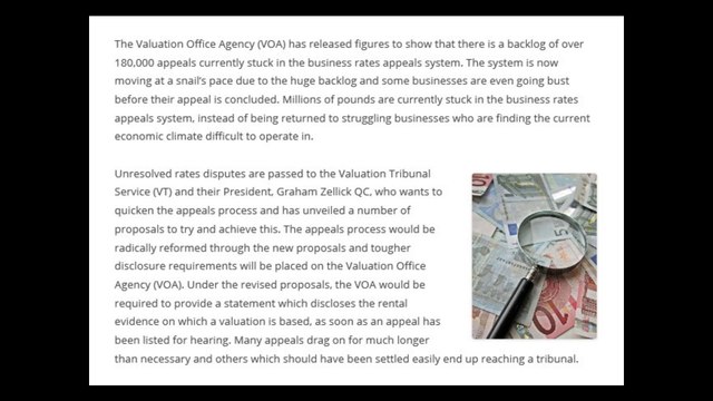 CVS Surveyors | Appeals System Overhaul Outlined by VT President