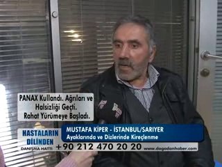 KİREÇLENME RAHATSIZLIĞI VARDI ŞİFALI BİTKİLERİ KULLANDI