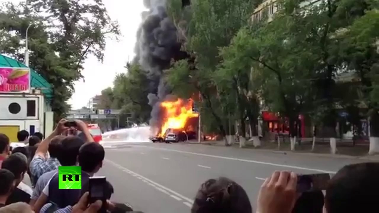 Massive fire video: Gas tanker explodes wreaking huge damage in Kazakhstan