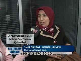 DEPRESYON RAHATSIZLIĞI VARDI ŞİFALI BİTKİLERİ KULLANDI