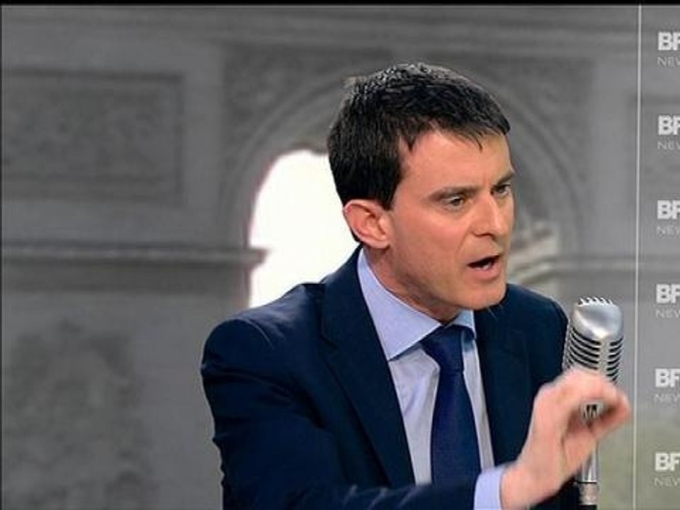 Valls sur l'écotaxe: "Il faut écouter ce qu'il s'est passé en Bretagne"  - 08/04