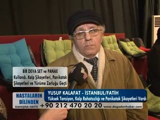 YÜKSEK TANSİYON - KALP - PANİKATAK RAHATSIZLIĞI VARDI ŞİFALI BİTKİLERİ KULLANDI